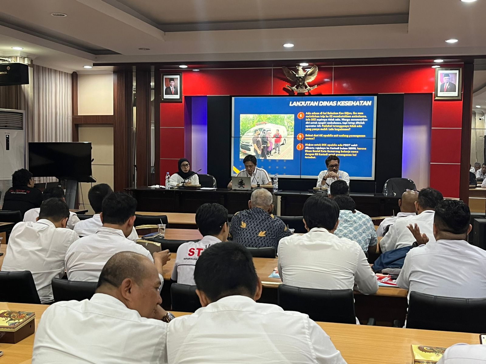 FGD Hasil Monev Caturwulan II Bahas Penguatan Koordinasi Pengelola Call Center 112